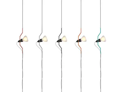 Parentesi Ceiling Lamp 3D model