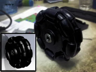 rotacaster omniwheel Free 3D model