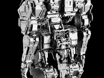 Tarvos Free low-poly 3D model