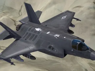F-35A LightningII USAF 3D model