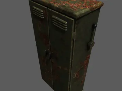 Electric Box Free low-poly 3D model