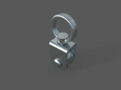 Crane Hock M2 Low-poly 3D model