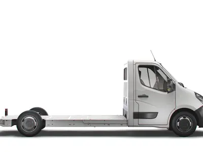 Vauxhall Movano FWD LL35 L3H1 Platform Cab 2021 3D model