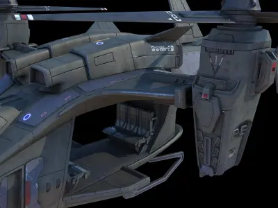 UH-144 HQ-3d model