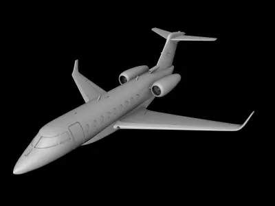 GULFSTEAM G280 SCALE 1-48 READY TO PRINT STL FILES 3D print model