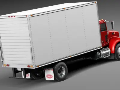 Peterbilt 337 Box 2015 3D model