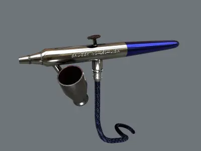 Airbrush Badger No 150 3D model