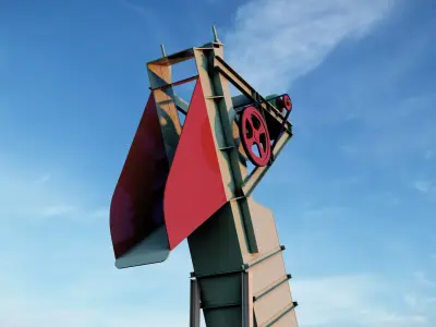 Elevator mining 3D Model 3D model