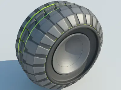 Wheel Concept MAX 2011 3D model