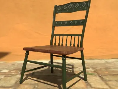 Hitchcock Chair 3D model