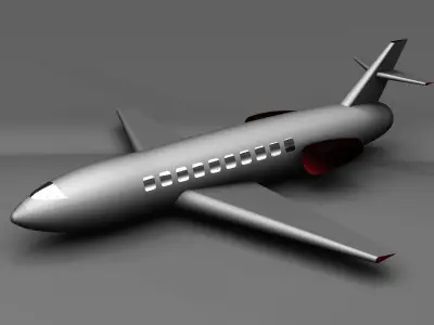 Flight airplane 3D model