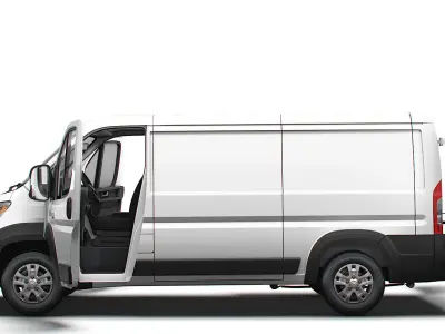 RAM Promaster e Van L2H1 HQ Interior 2025 3D model