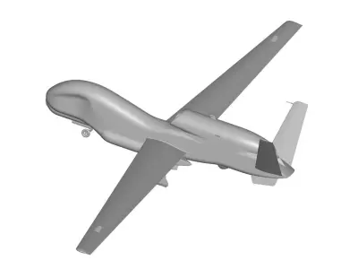 RQ-4 Global Hawk 3D model purchase
