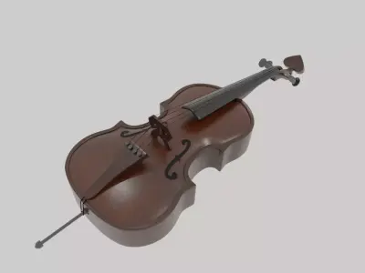 Cello 3D model