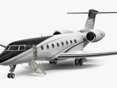 Gulfstream G800 Large Business Jet 3D model