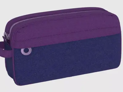Cosmetic Bag 03 3D model