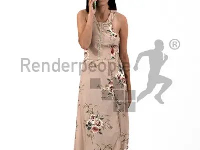 Naira 4D 004 WalkingCalling