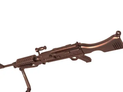 SAR 762 MT-E -  rifle 3D print model