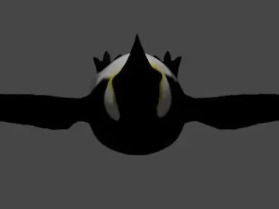 Emperor penguin Low-poly 3D model purchase