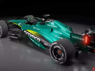 2026 Aston Martin AMR26 F1 v2 Update 3D model