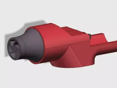 Water Jet drive Free 3D print model