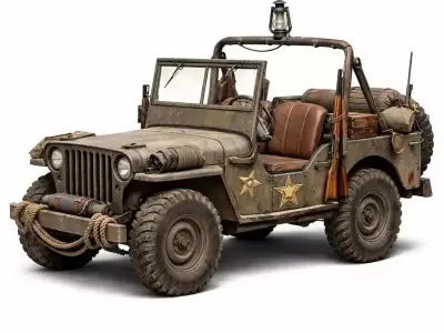 Wasteland Frontier Vehicles Ultimate Collection 3D Model Pack