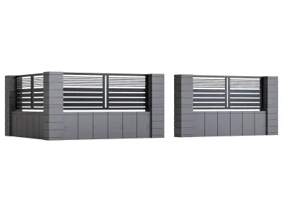 Fencing 49 3D model