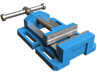 Drill Press Vise 3D model