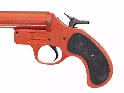 Flare gun 3D model
