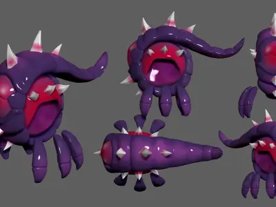 Rolling Game Ready 3D Model Low-poly 3D model