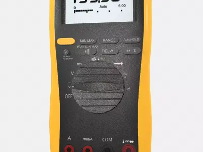 RMS Multimeter Low Poly Low-poly 3D model