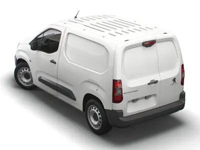 Peugeot E Partner Van SWB 2022 3D model