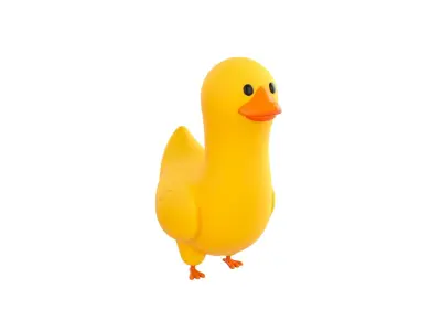 Character161 Duck 3D model