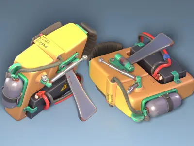 Anomaly analyzer MA24 Low-poly 3D model