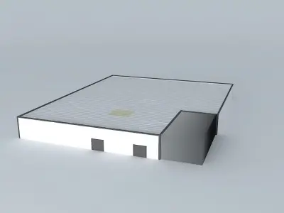 Super U super market Free 3D model