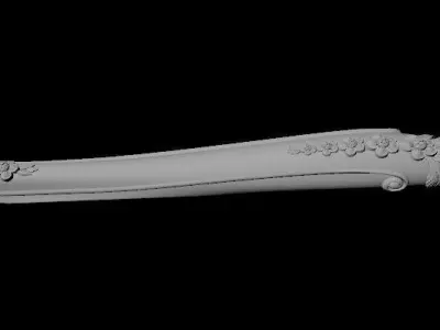 leg High quality 3d models for processing on a cnc machine  3D model