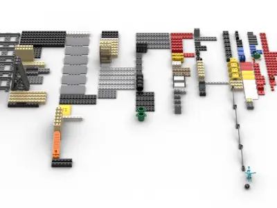 TwindBricks3D - 60050 Train Station 3D print model purchase