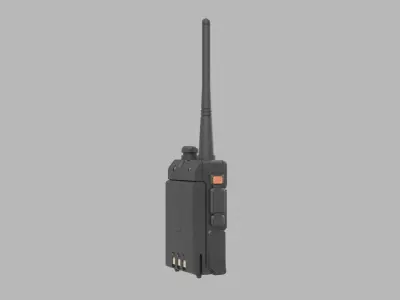 Radio walkie talkie 3D model