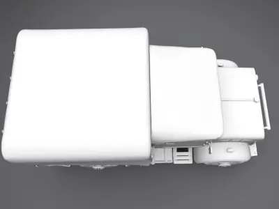 Bedford MWD 15 CWT scale model 3D print model