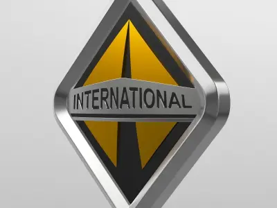 international logo 3D model
