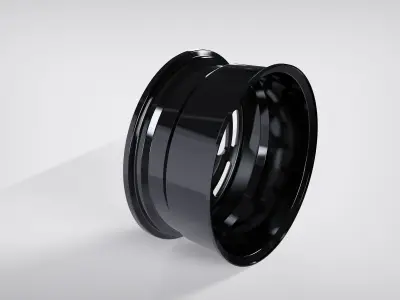 Forged Split-Spoke Aluminum Alloy Wh 3D model