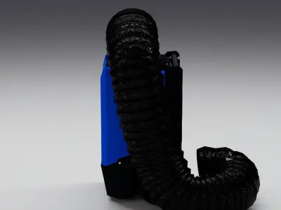 Dehumidifier Low-poly 3D model