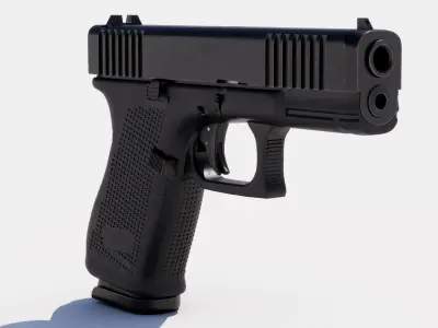 GLock 19 Gen5 3D model