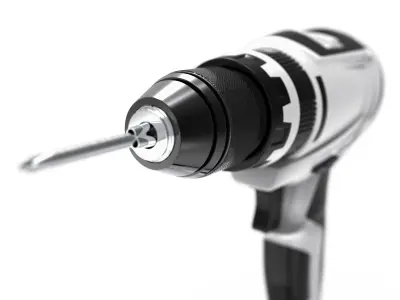 Cordless Power Drill 3D Model  3D model