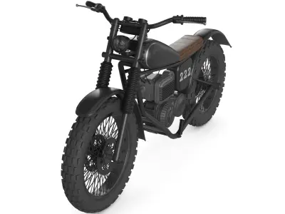 Trials Motorcycle 3D model