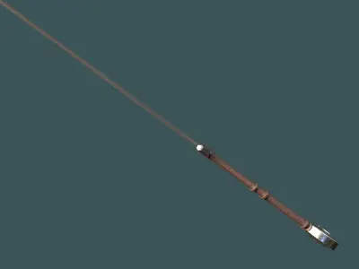 Albion Agincourt Medieval Sword PBR game ready Low-poly 3D model