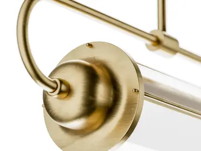 Retro cylindrical ceiling lamp 3D model