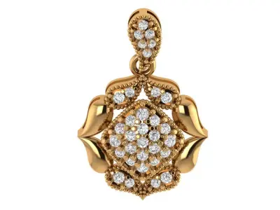 Antique Pendant 3D print model buy