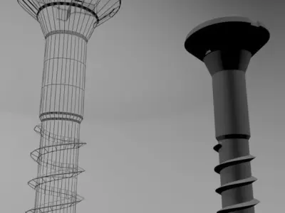 Drywall Screw 01 3D model