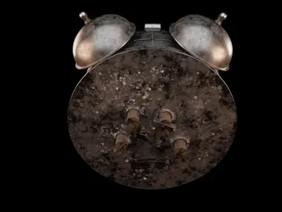 Old Alarm Clock 3D Model  3D model